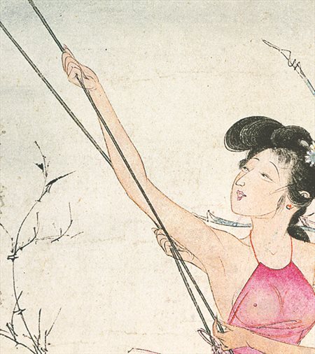 若羌县-胡也佛的仕女画和最知名的金瓶梅秘戏图